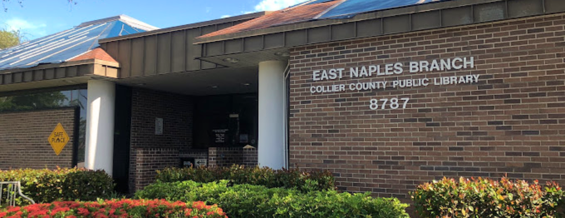 Exterior of East Naples Library